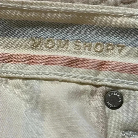 AMERICA EAGLE MOM SHORTS Women’s Size 0 Frayed Hem - Picture 5 of 5